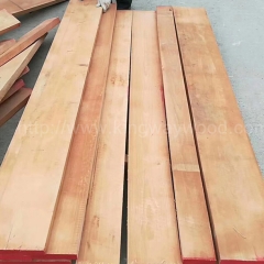 The latest arrival of imports of European beech edge board specifications long material 32mmA / AB level floor furniture material wholesale