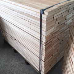 Kingwaywood europe imported beech edged timber solid board sheet flooring 25mm A grade B wholesale