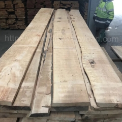 Kingwaywood imported Beech unedged timber lumber Solid Wood board B Grade 26/32mm Furniture Flooring timber Wholesale wholesale