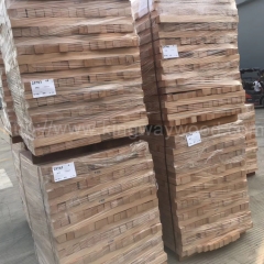 kingwaywood industry import solid wood beech specification material 5*5 column wood wholesale long short wood square wood European wood wholesale
