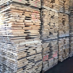 Kingwaywood import wood European ash wood timber solid wood board rough edge board FSC wholesale