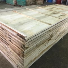 kingwaywood poplar edged timber solid board board European poplar straight edge edge together wood lumber square furniture board wholesale