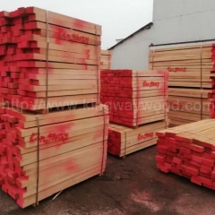 European beech straight edge lumber